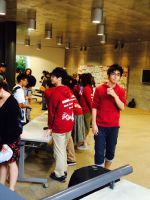 今日は留学生パフォーマンス。留学生のみなさんにむけてJapaneseBrassBandを披露しました！