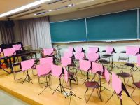 実は家族や友達もたくさん来る摂津祭のポップスコンサートは定期演奏会と同じくらい緊張するんです。