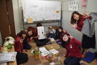 新歓の様子です！部室でパシャリ！